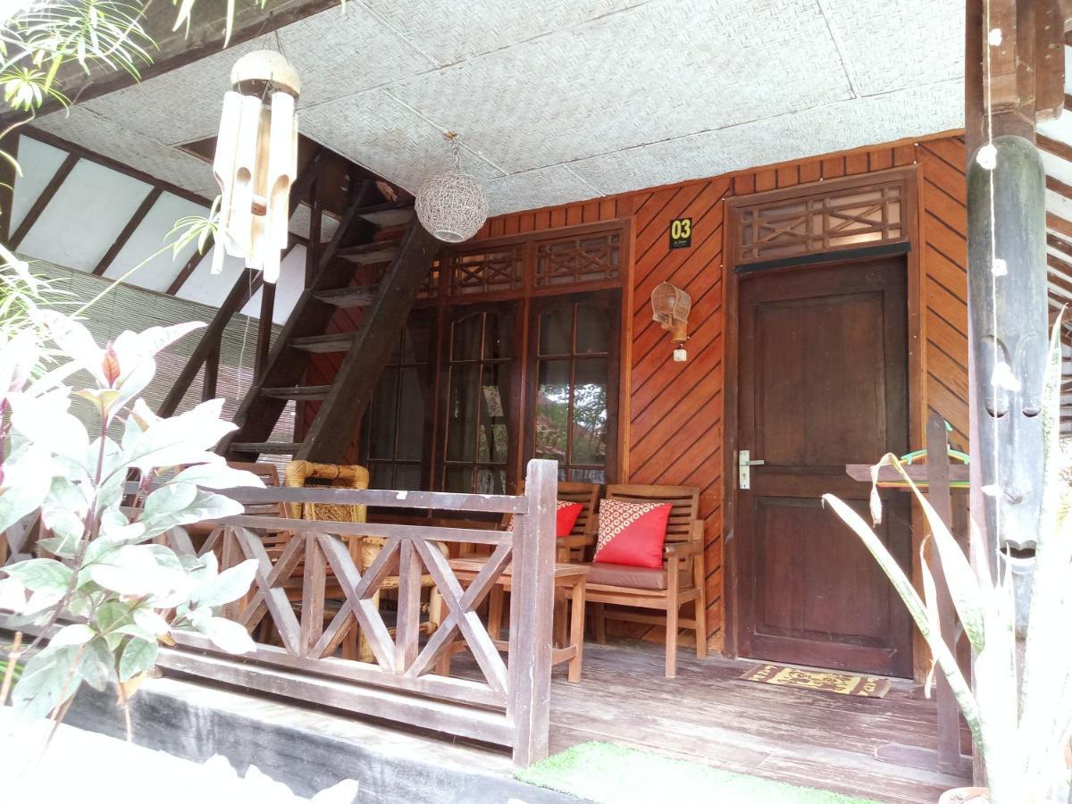 Alibaba Bungalows Gili Air Exterior foto