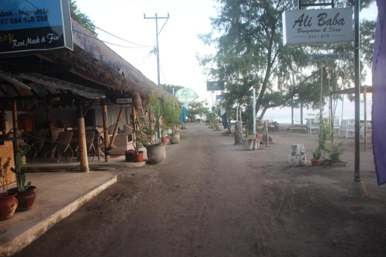 Alibaba Bungalows Gili Air Exterior foto